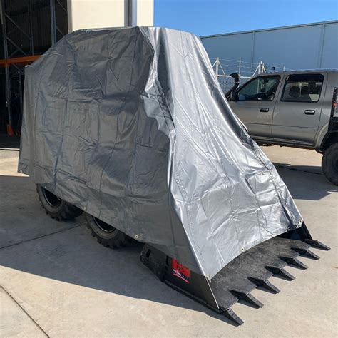 skid steer storage cover|mini skid steer cover.